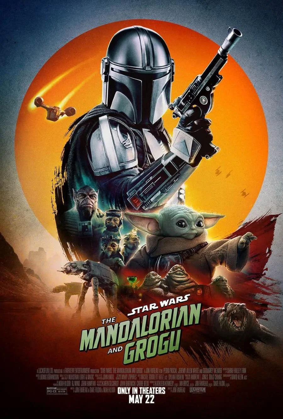 Star Wars The Mandalorian & Grogu.
